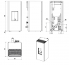 Piec na pellet MCZ - Mako Comfort Air 8 kW